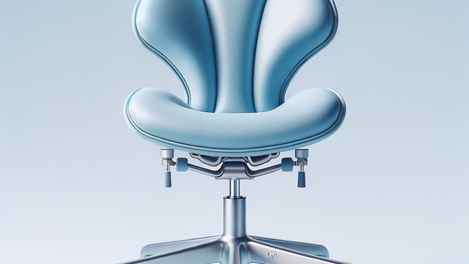ergonomic saddle chair